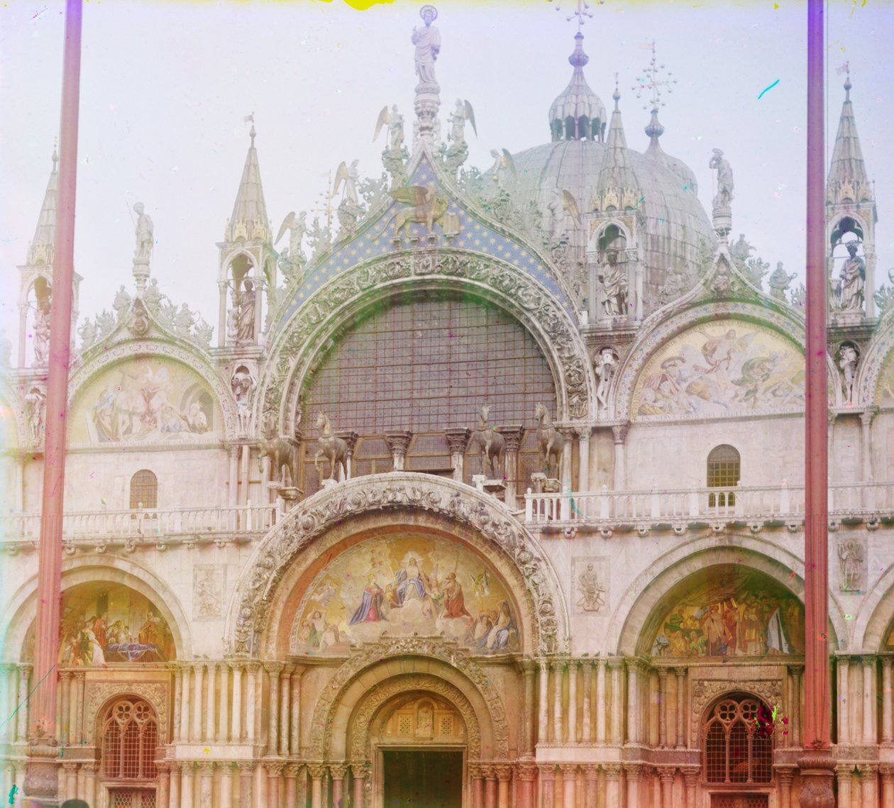 San Marco Katedrali, Venedik, 1905-1915 by Sergey Prokudin Gorsky