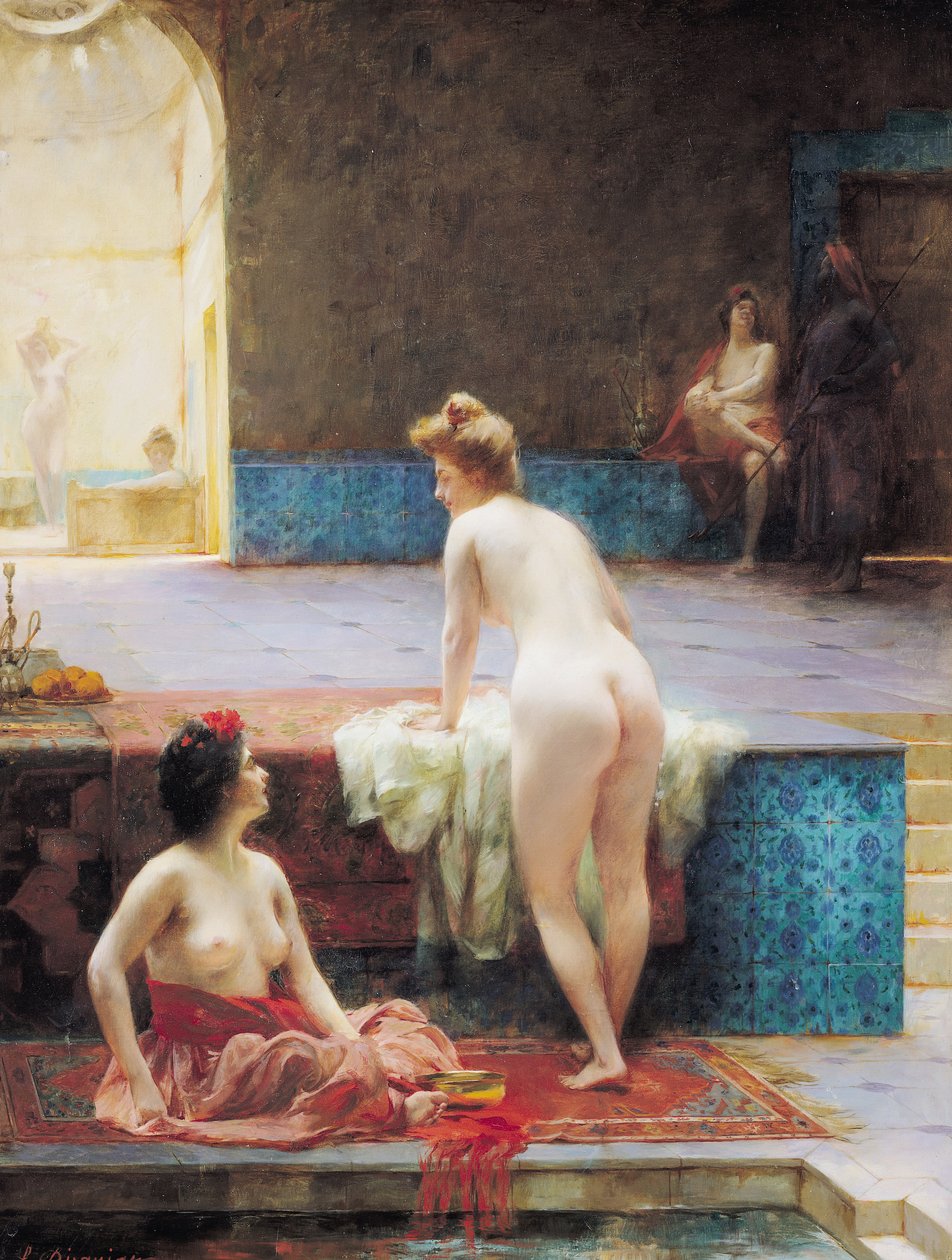 The Turkish Bath, 1896  by Serkis Diranian