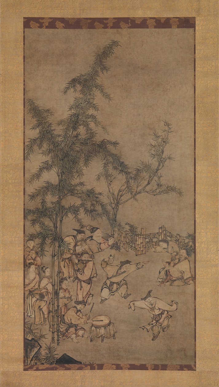 Bambu Korusunun Yedi Bilgesi, 1550