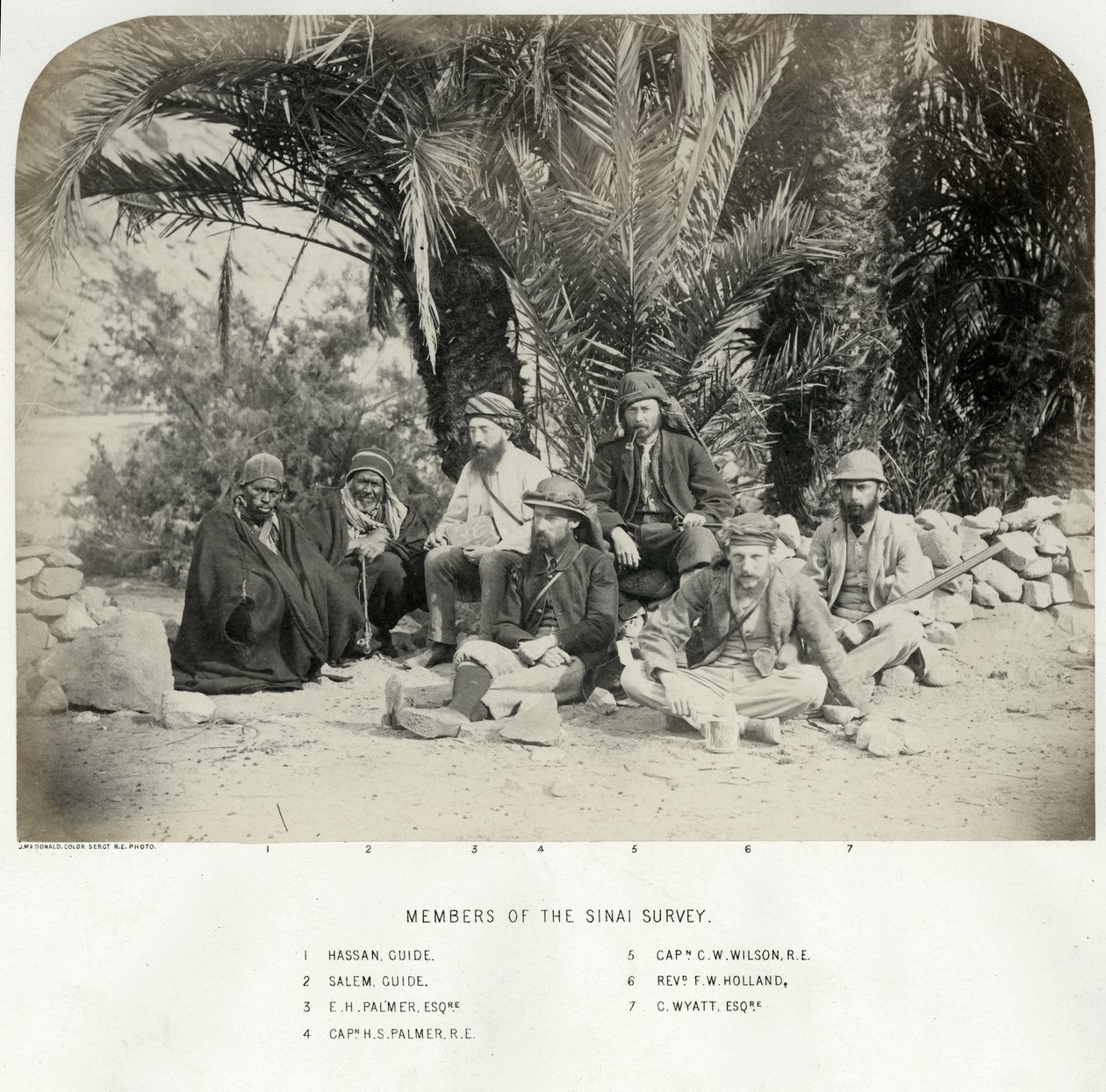 Sina Araştırması Üyeleri, 1868 by Sgt. James M. McDonald