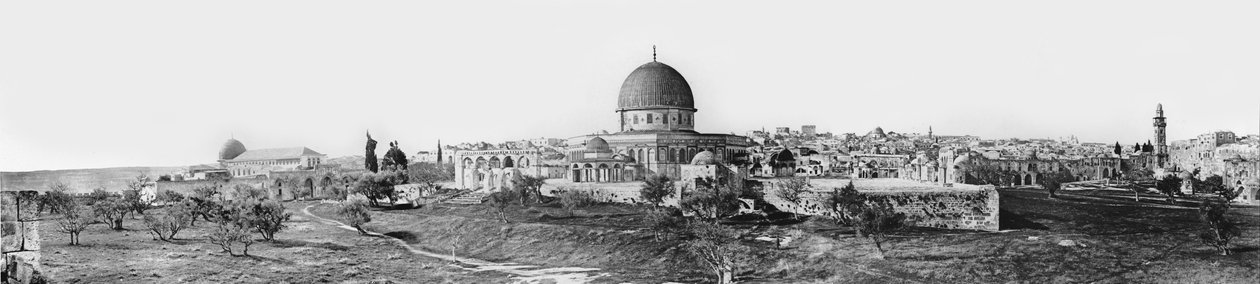 Kudüs Panoraması, 1865 by Sgt. James M. McDonald
