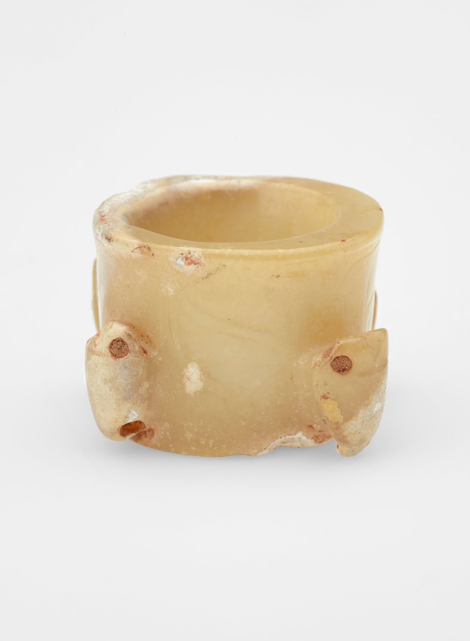 Maskeli boncuk, c.1600-c.1050 BC by Shang Dynasty Chinese School
