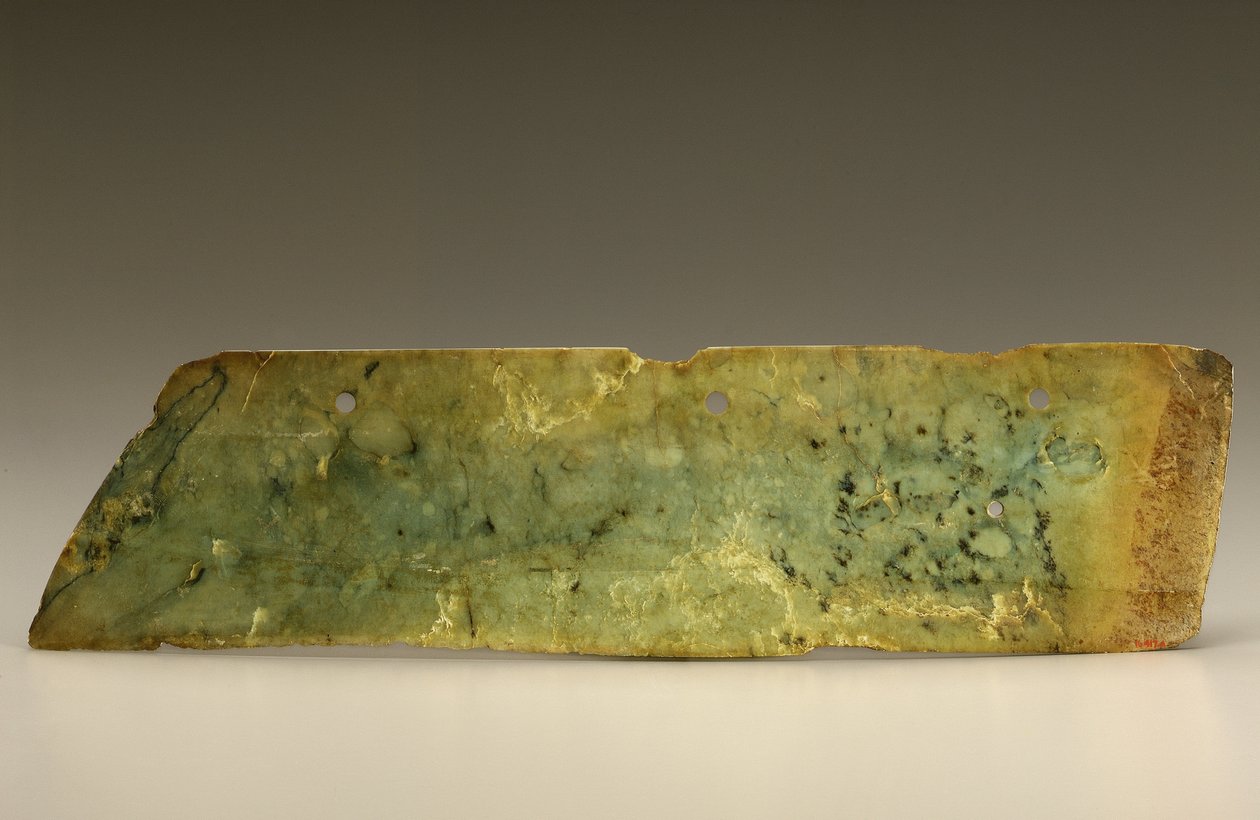 Tören aleti (yeşim taşı) by Shang Dynasty Chinese School