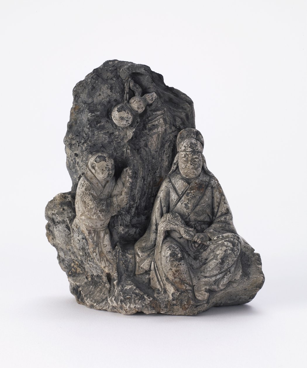 Küçük ve ince keser (kalem) MÖ 12-11. yy (yeşim taşı) by Shang Dynasty Chinese School