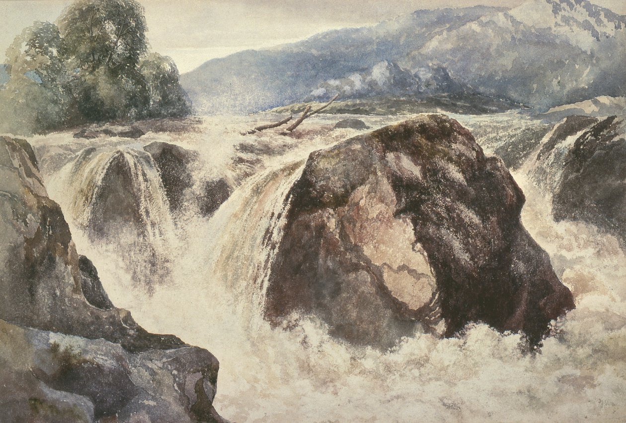 Bir Şelale (wc) by Sheldon Burrows Adams