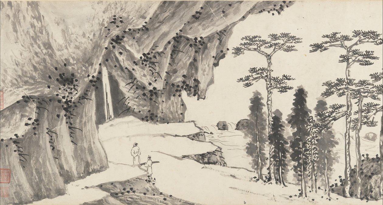 Ortak Peyzaj, ca. 1509 ve 1546. by Shen Zhou