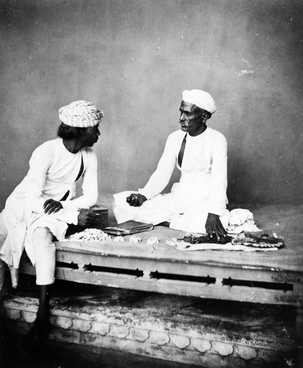 Para Değiştirenler, c.1863 by Shepherd and Robertson