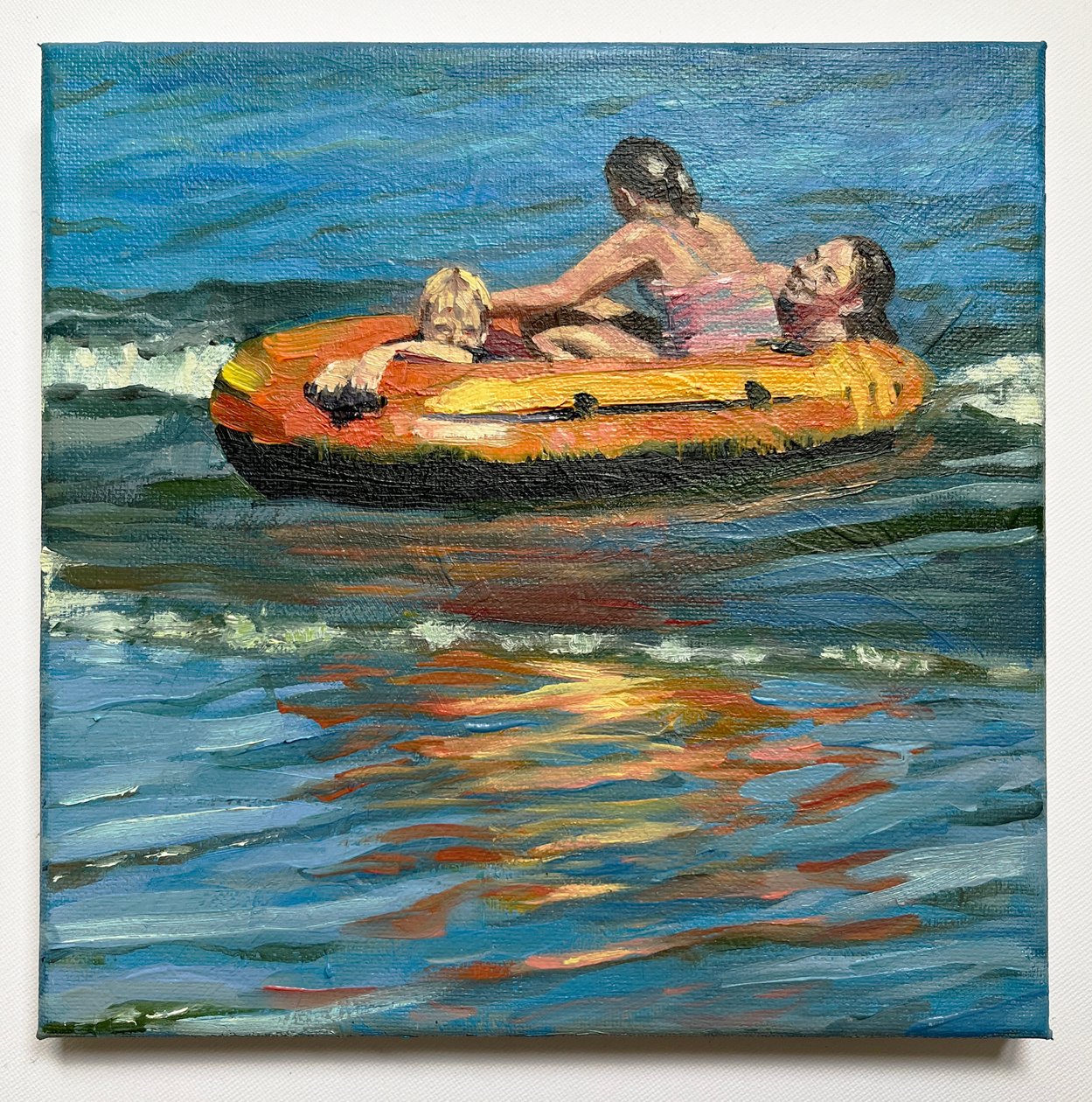 Dinghy ile Sığlarda, 2021 by Sheri Gee