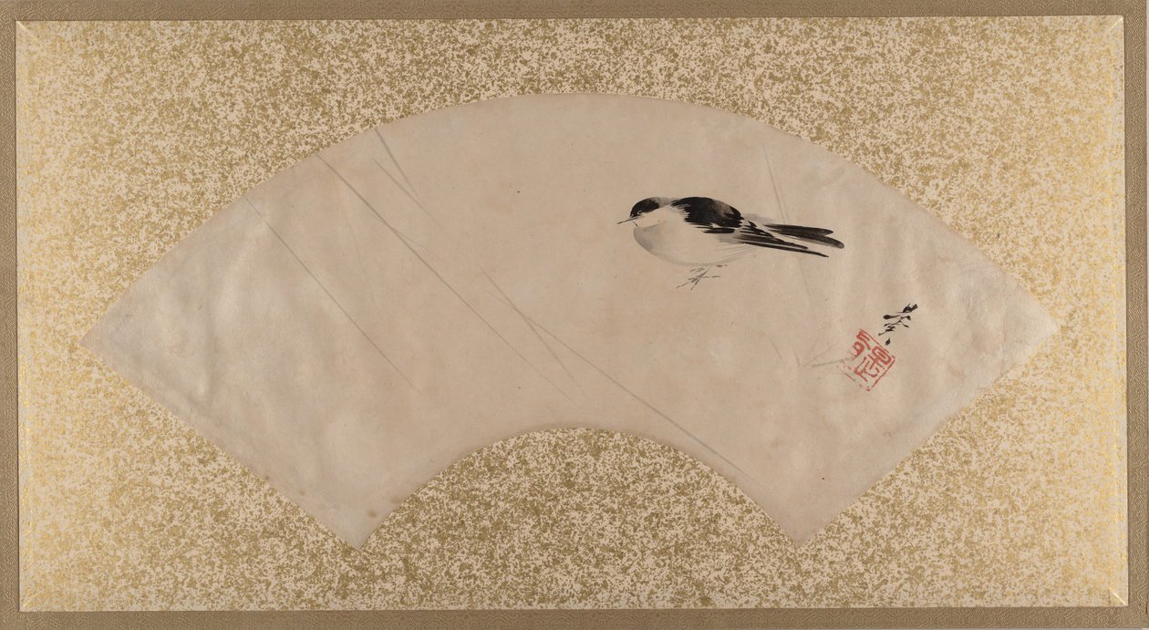 Kuşlar, 19. yüzyılın sonlarında. by Shibata Zeshin