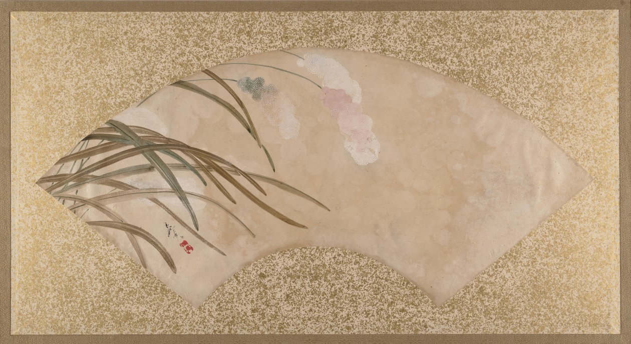 Çiçekler ve Yapraklar, 19. yüzyıl sonu. by Shibata Zeshin