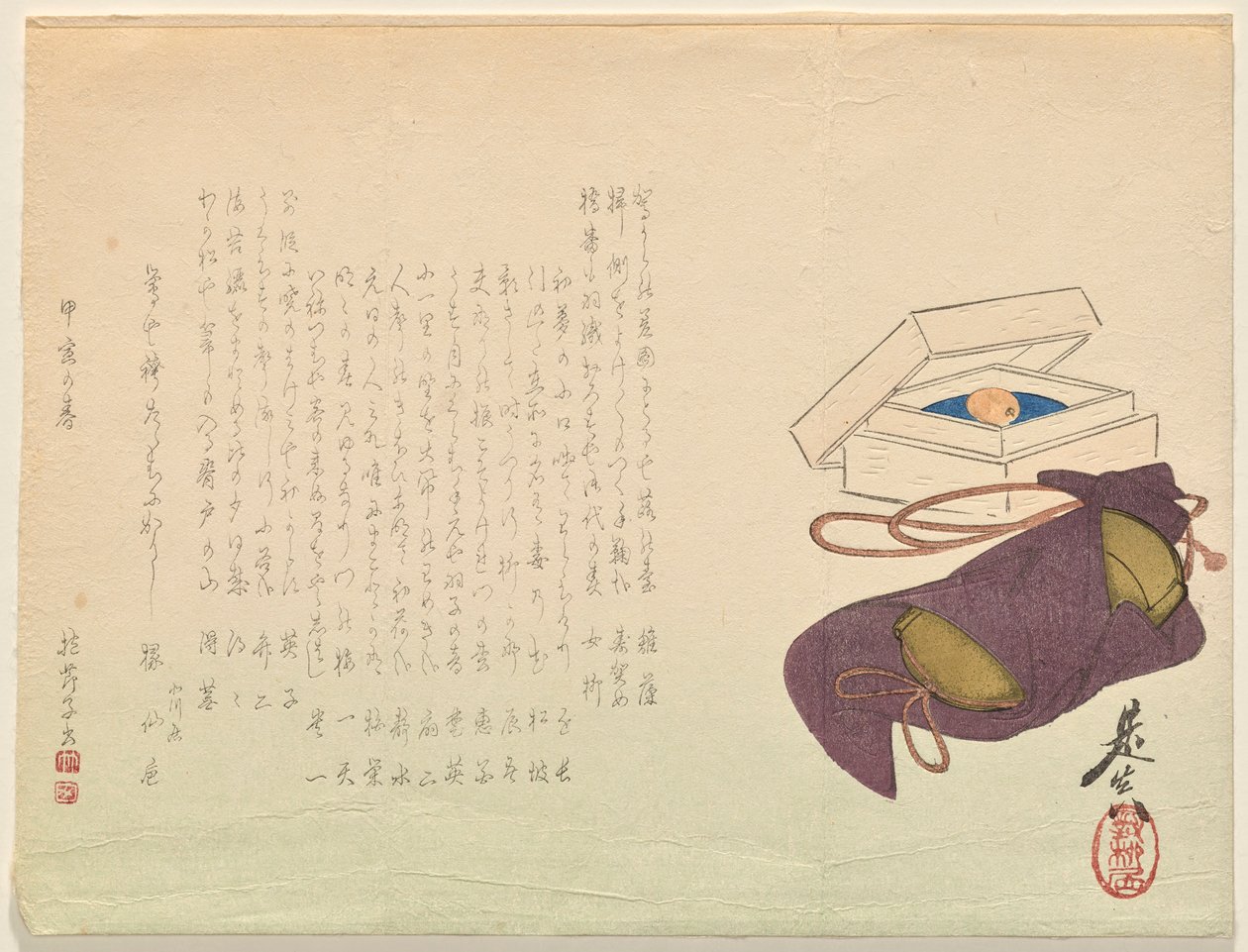 Japon tereyağı ve inr? by Shibata Zeshin