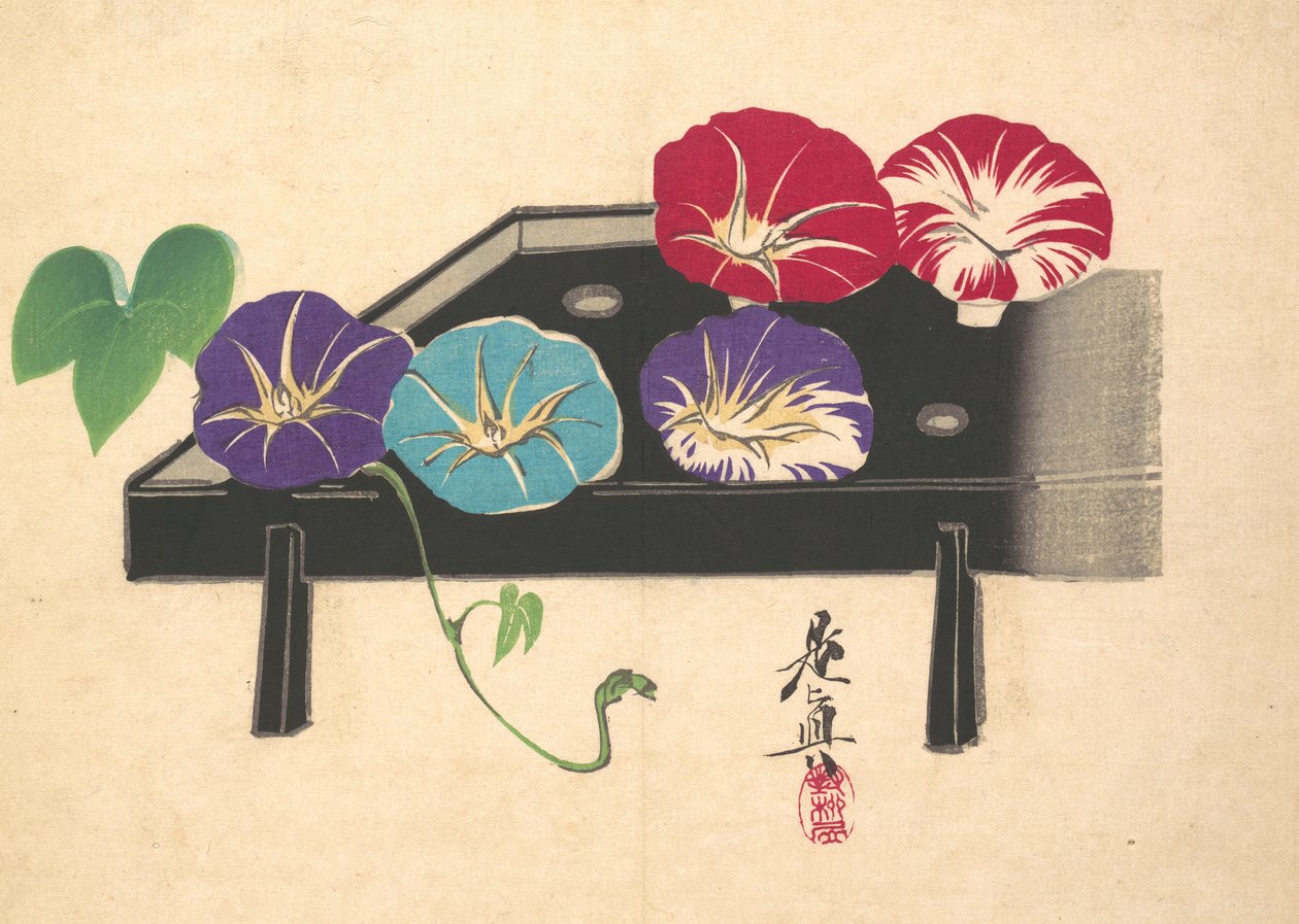 Sabah Zaferleri, ca. 1860., yaklaşık 1860. by Shibata Zeshin