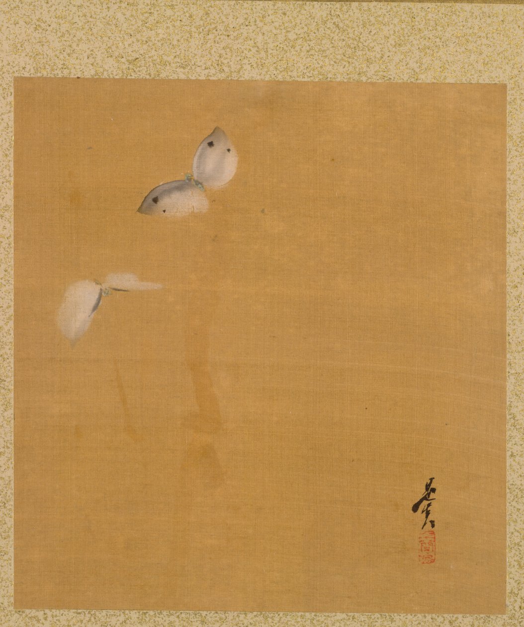 Saygıdeğer Zeshin'in Resim Albümünden Güveler by Shibata Zeshin