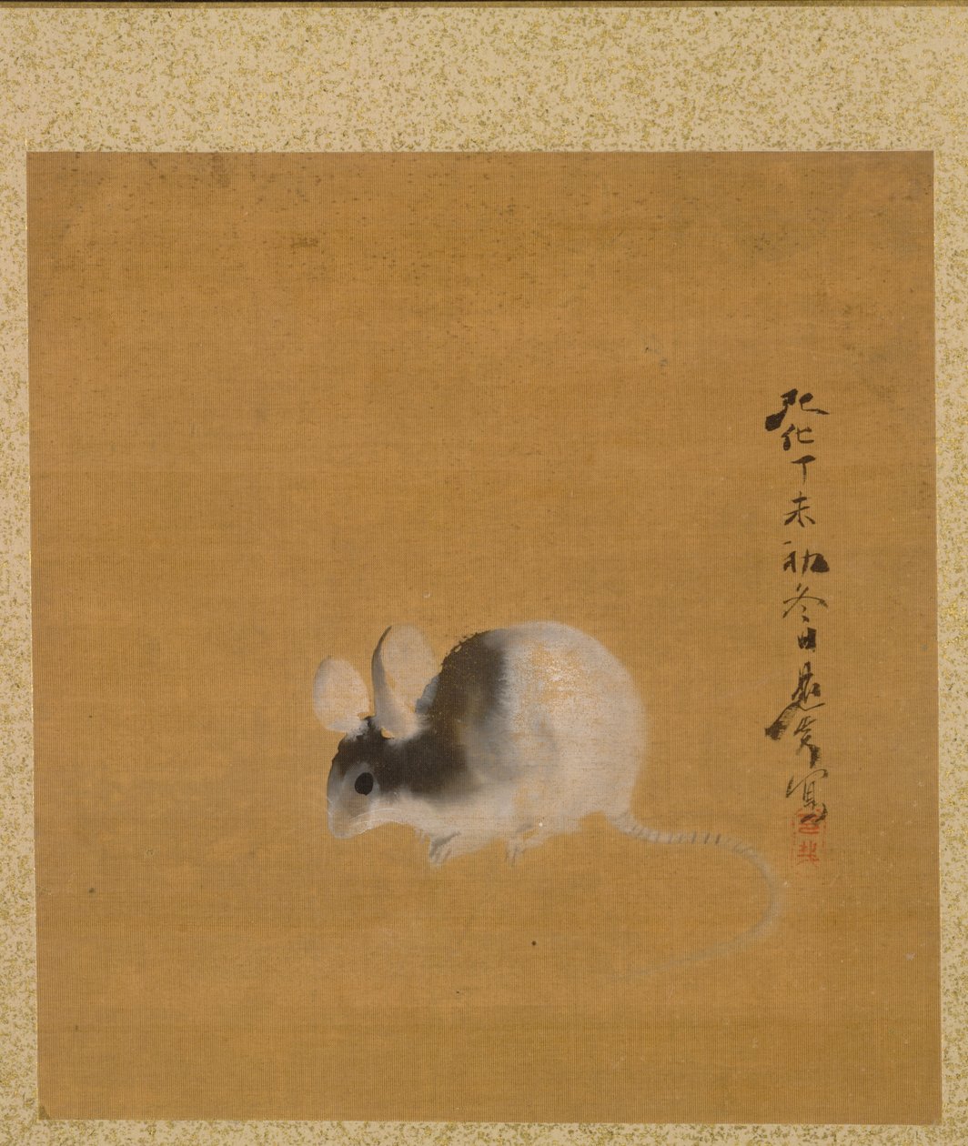 Resim Albümünden Fare by Shibata Zeshin