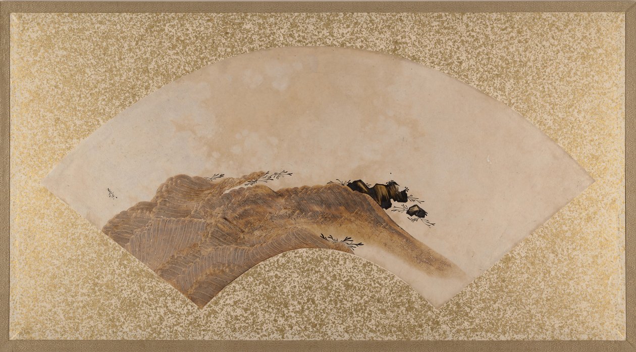 Dalgalar ve Kayalar, 19. yüzyıl sonu. by Shibata Zeshin