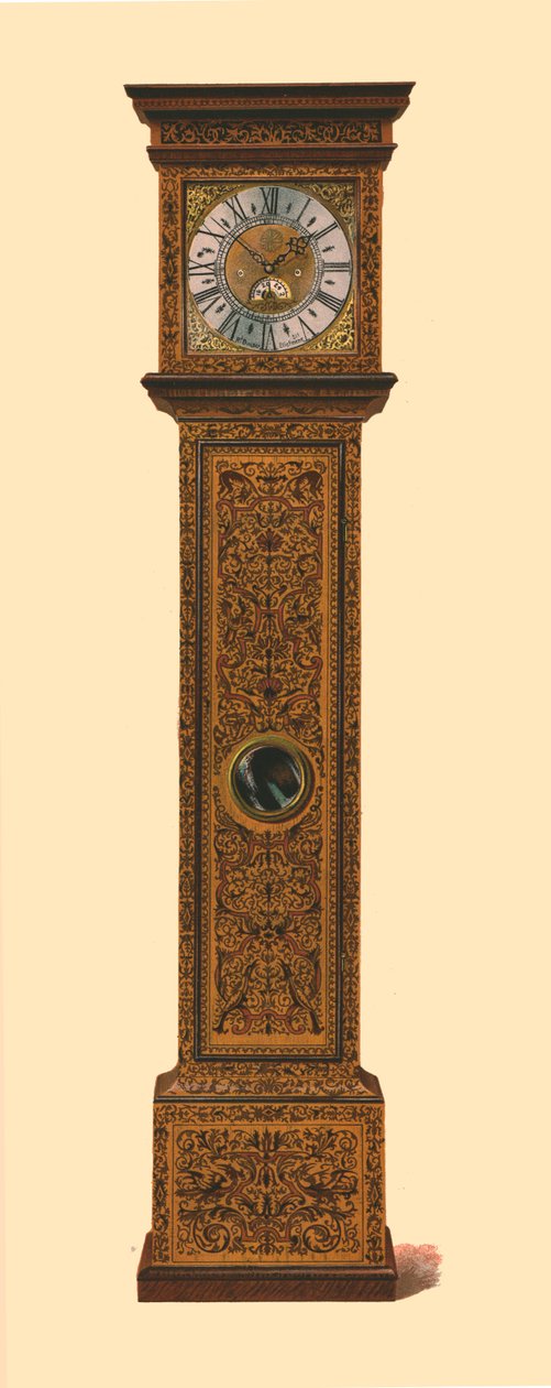 Karanlık kakma işlemeli saat, 1905 by Shirley Charles Llewellyn Slocombe