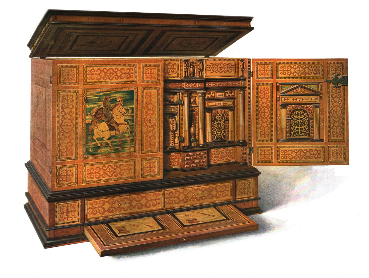 Kakma kakma yazı dolabı, 1904 by Shirley Charles Llewellyn Slocombe