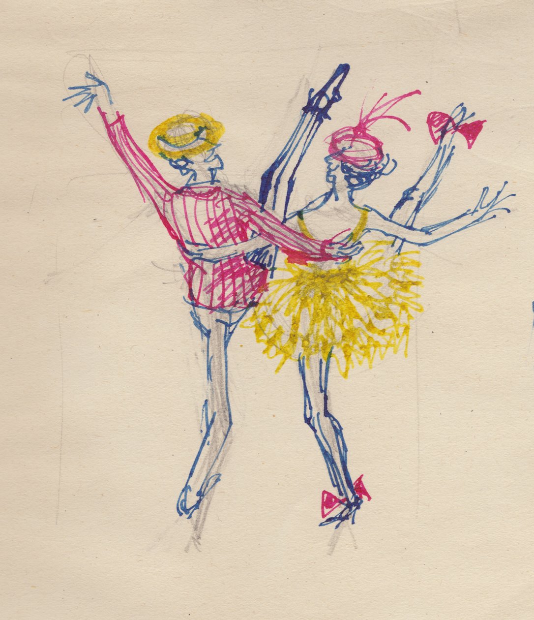 Dans eden çift, 1950. by Shirley Markham