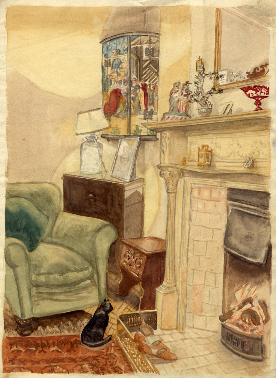 Ocak başı sahnesi, c1950. by Shirley Markham