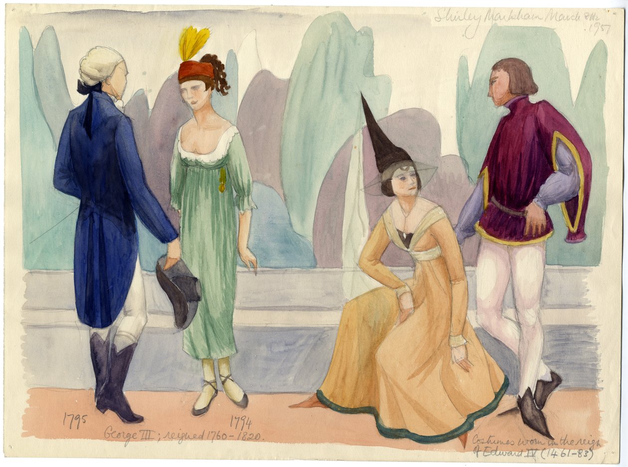 Tarihi kostüm, 1951. by Shirley Markham