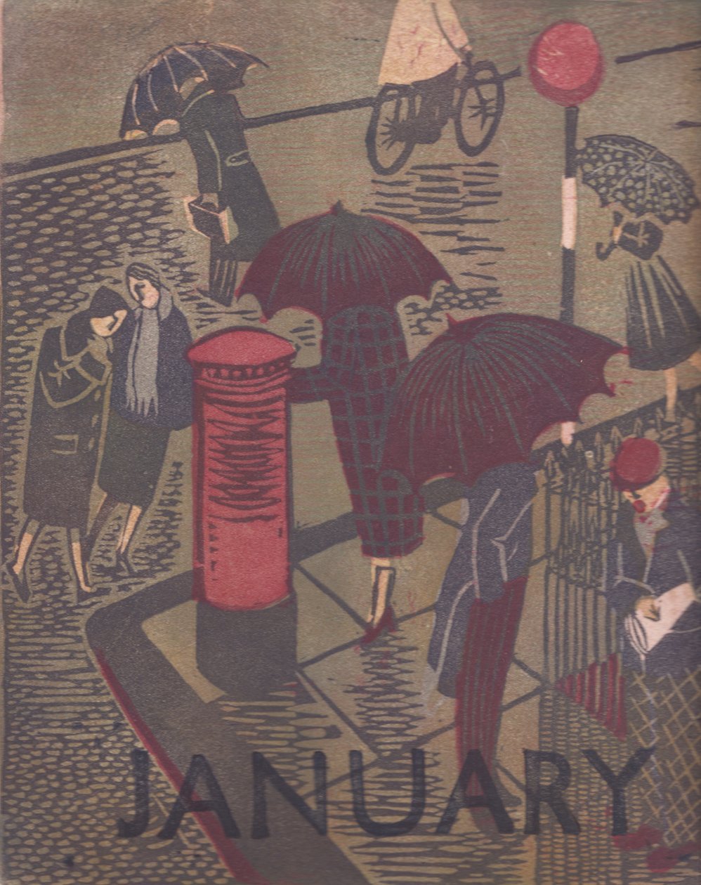 "Ocak", 1951. by Shirley Markham