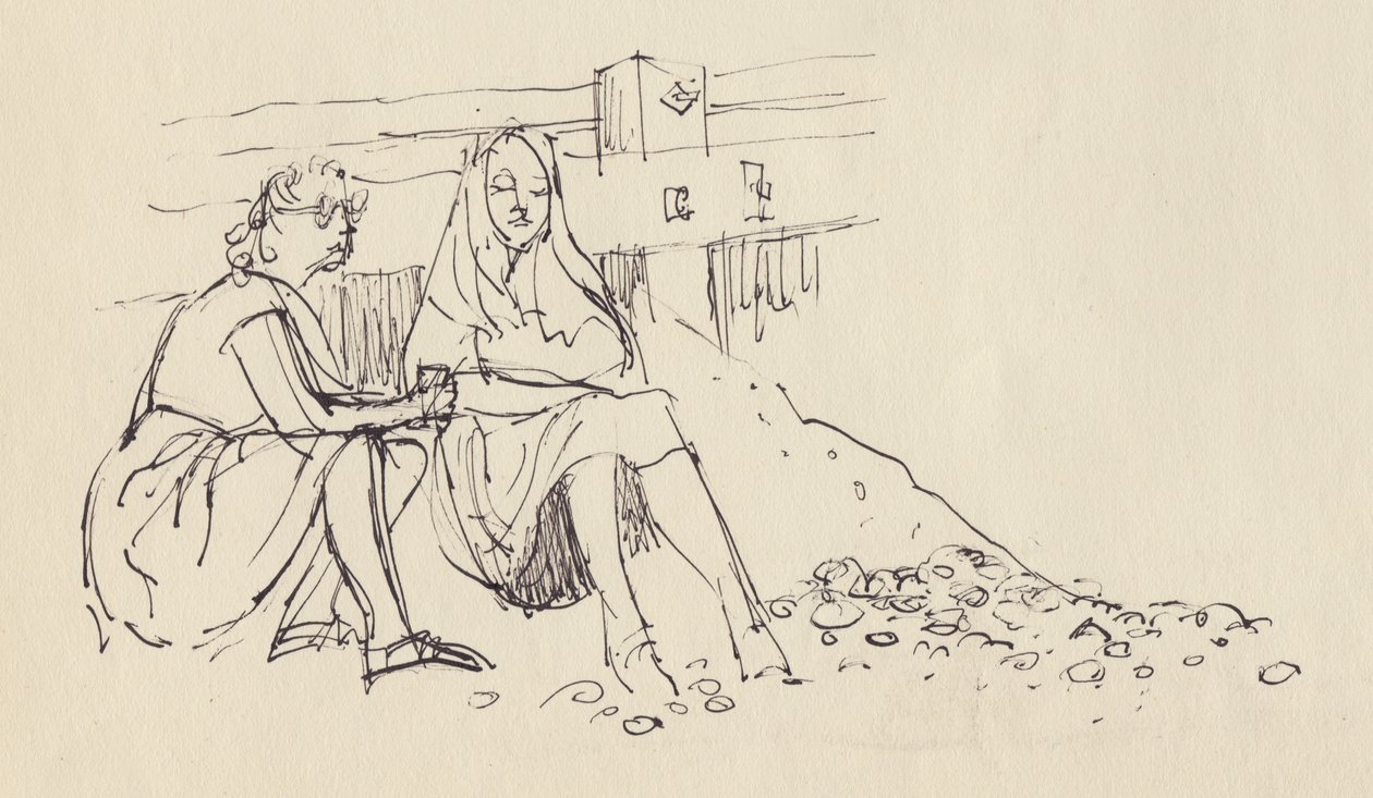 Sahildeki kadınlar, İngiltere