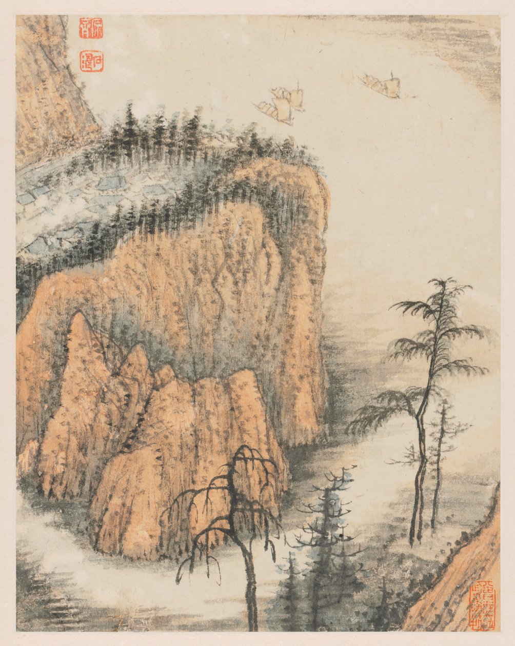 Qinhuai Nehri'nin Hatıraları by Shitao