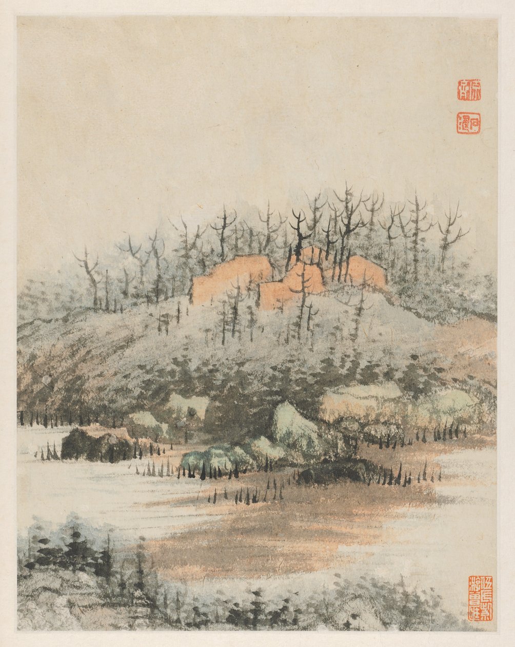 Qinhuai Nehri'nin Hatıraları by Shitao