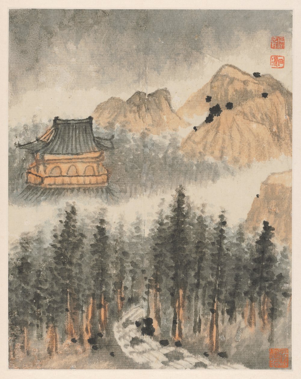 Qinhuai Nehri'nin Hatıraları by Shitao