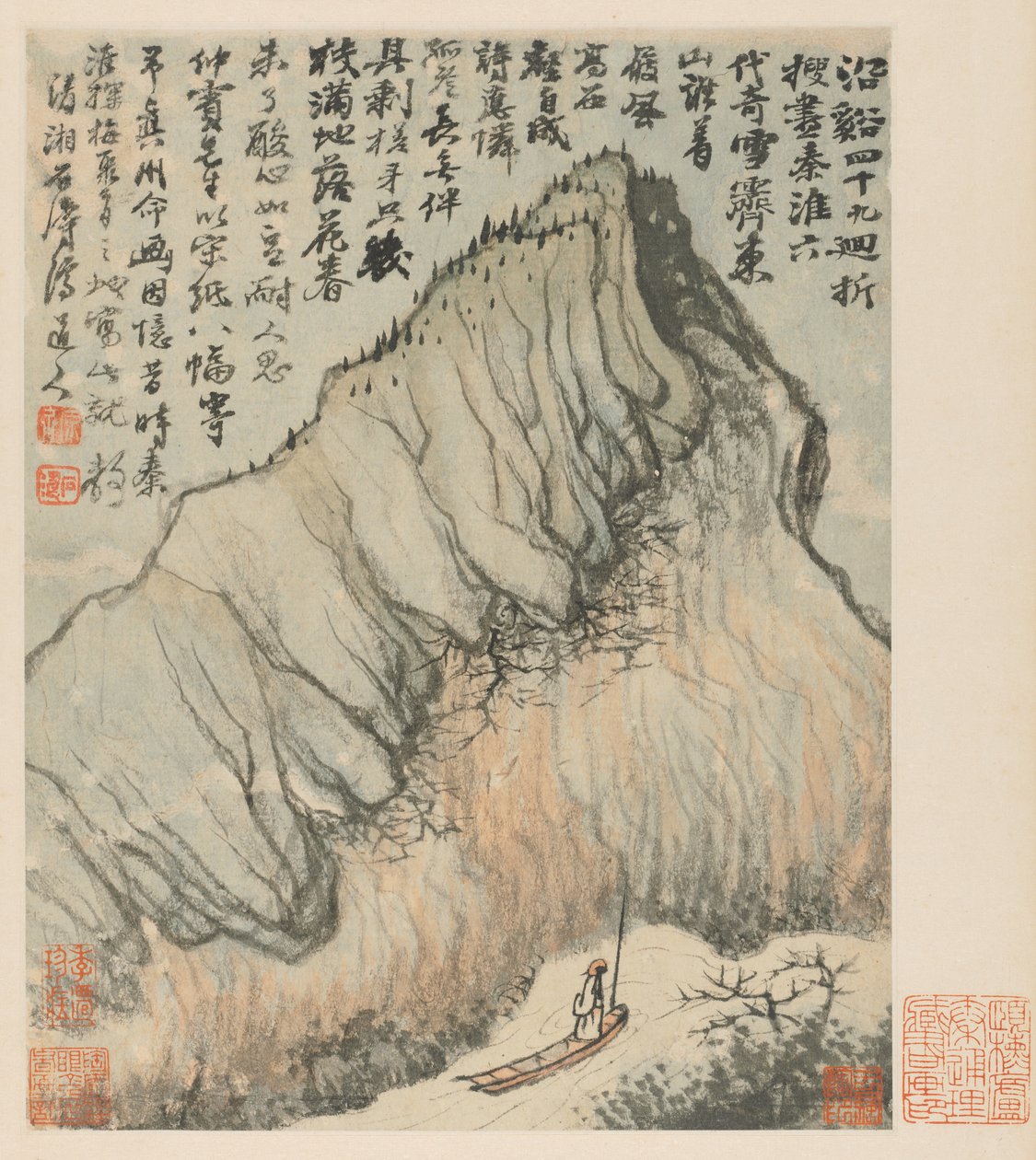 Qinhuai Nehri'nin Hatıraları by Shitao