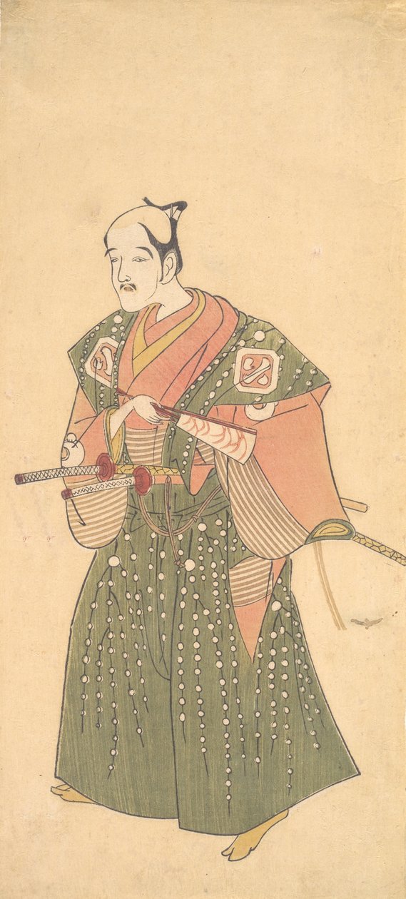 Arashi Otohachi Doktor, 1768 veya 1769. by Shunsho