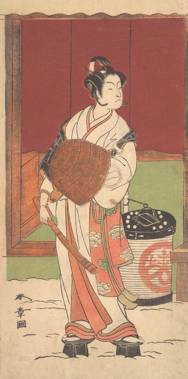Tee c ve r Ichikawa, iyi bir üye, Tee, f, Otonomiya, Ise d, As, midye tozları, değil mi? 1772. by Shunsho