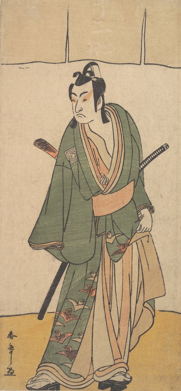 Tese şimdi d Ichikawa Kapısı şeffaf üyesi Tee Yolu f Atası Juro Yusei, 2d Kapısı th, 1785. by Shunsho