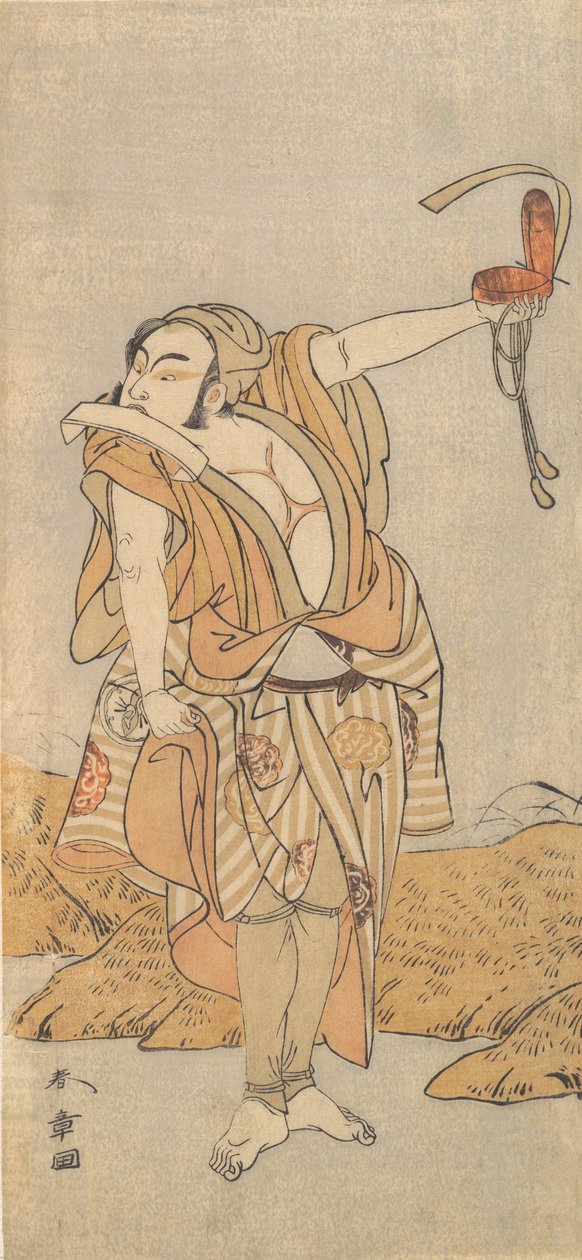 Yakko olarak İkinci Nakamura Juzo, 1773 veya 1774. by Shunsho