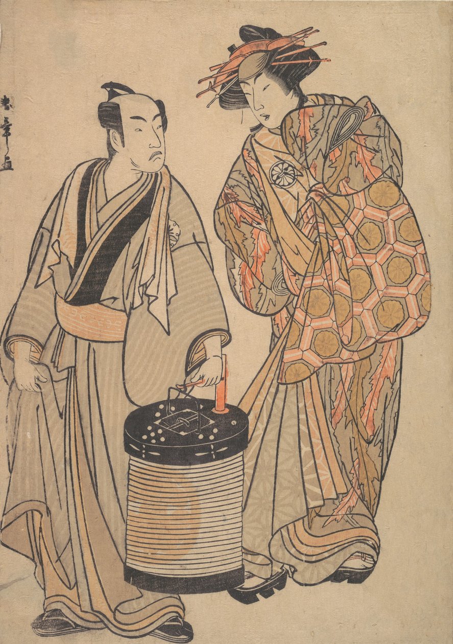 Tet rd Segawa Kiku no Onna Asu Oiran, değil mi? 1776. by Shunsho
