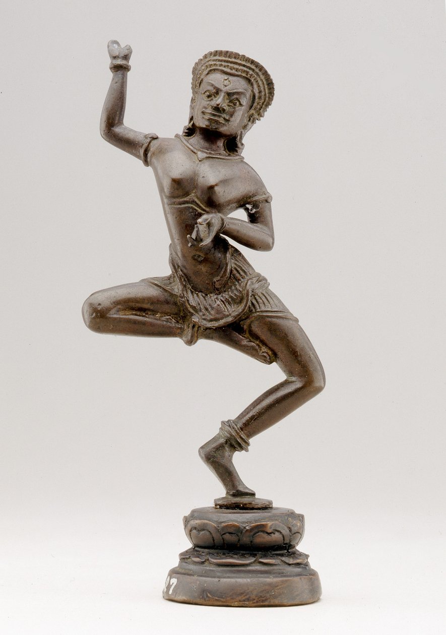 Dans eden Dakini, Lopburi kültürü (bronz) by Siamese School
