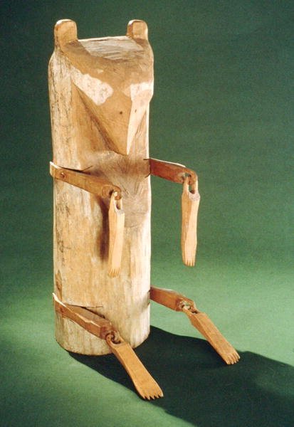 Ayı Tılsımı (ahşap) by Siberian School