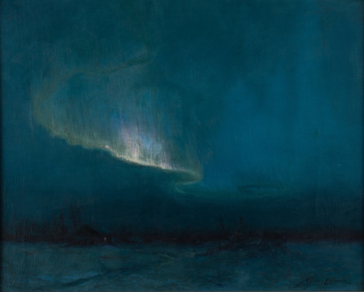 Kuzey Işıkları, 1926 by Sidney Laurence