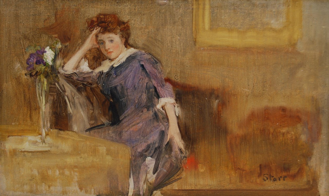 Whistler Tarzında Eskiz, 1880