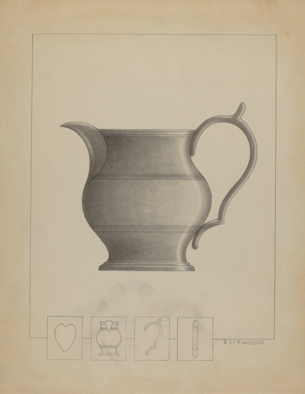 kalaylı sürahi by Sidney Liswood