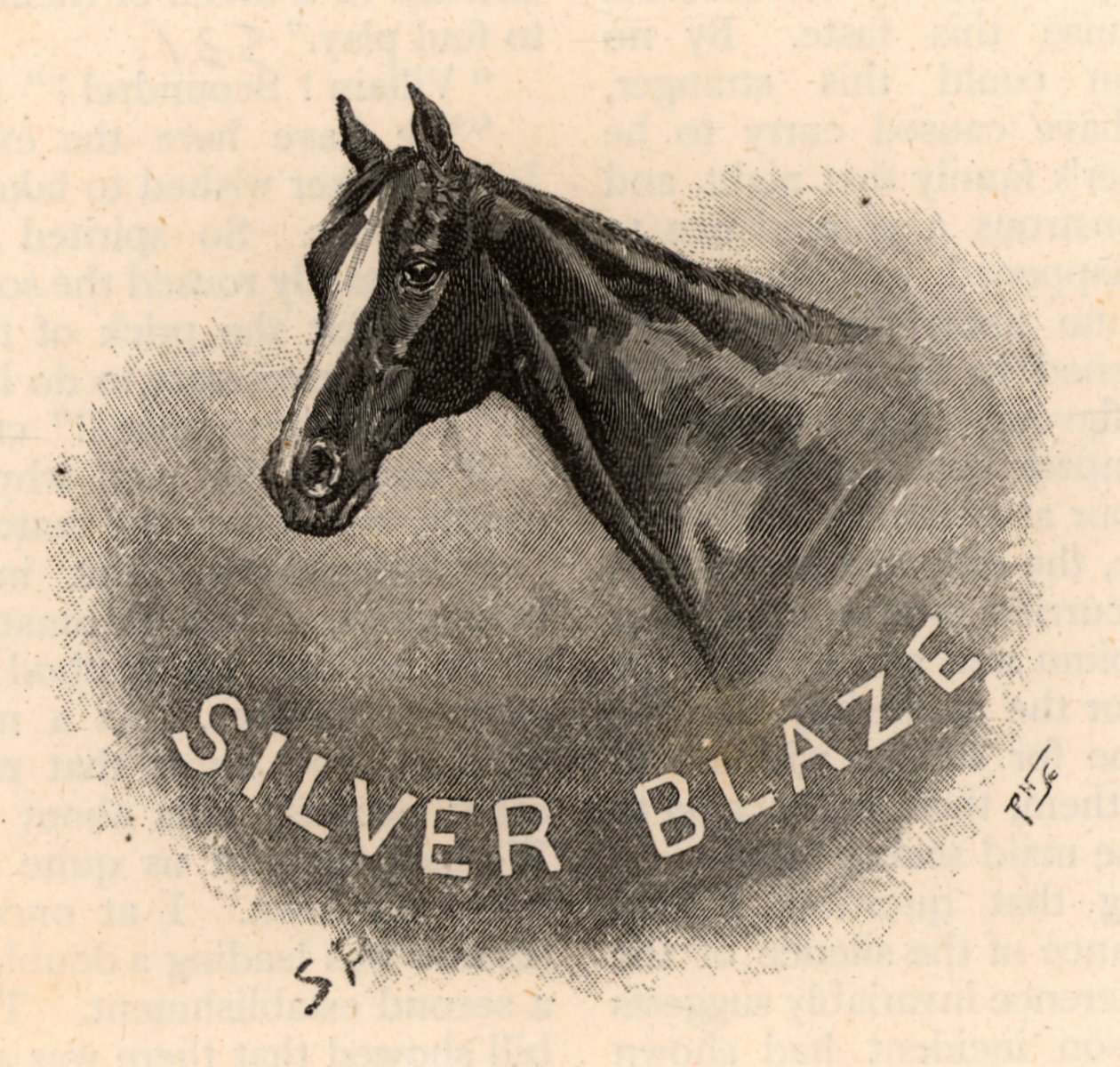 Silver Blaze'in Macerası by Sidney Paget