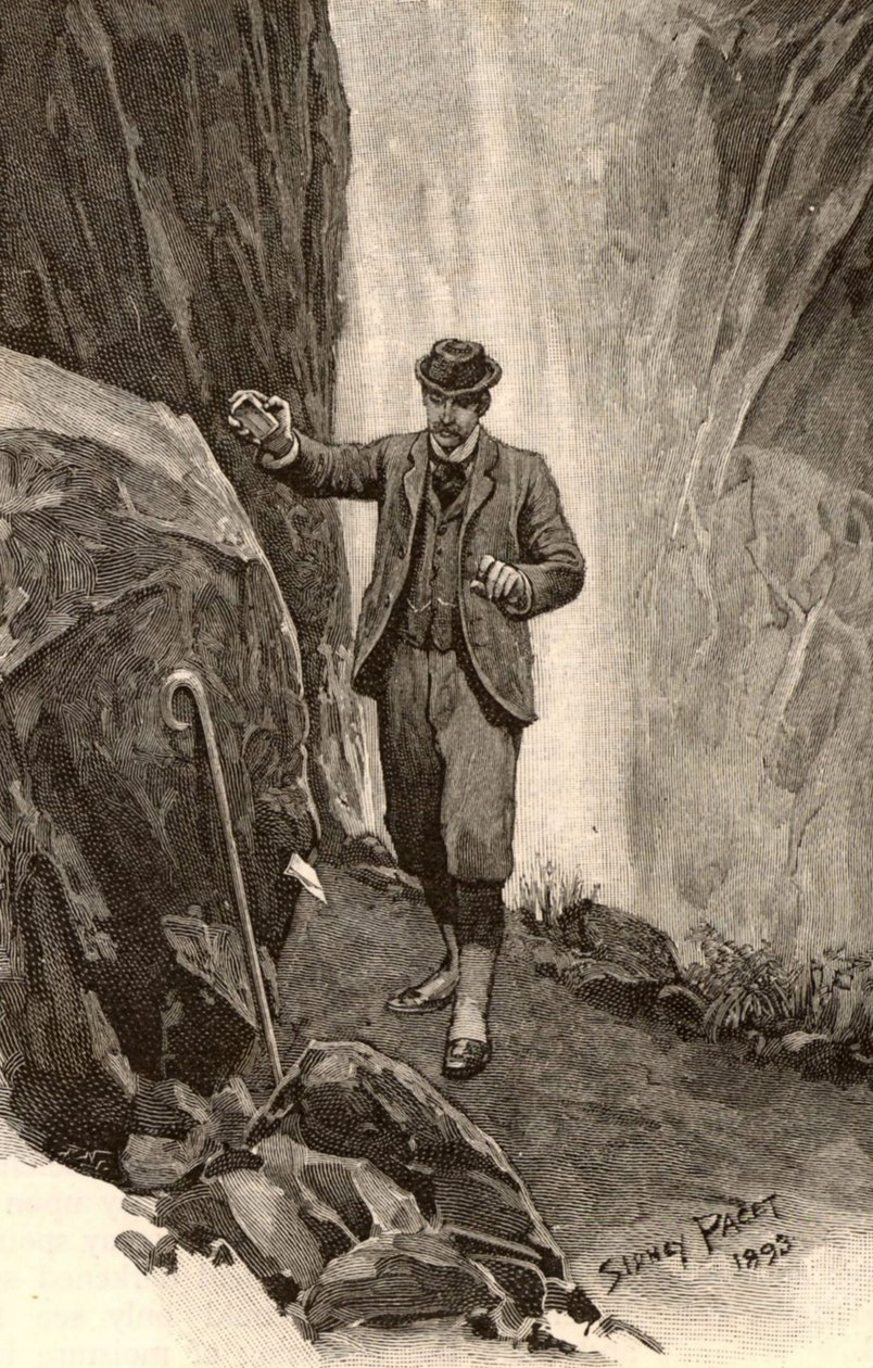 'Sherlock Holmes'un Maceraları' için İllüstrasyon by Sidney Paget