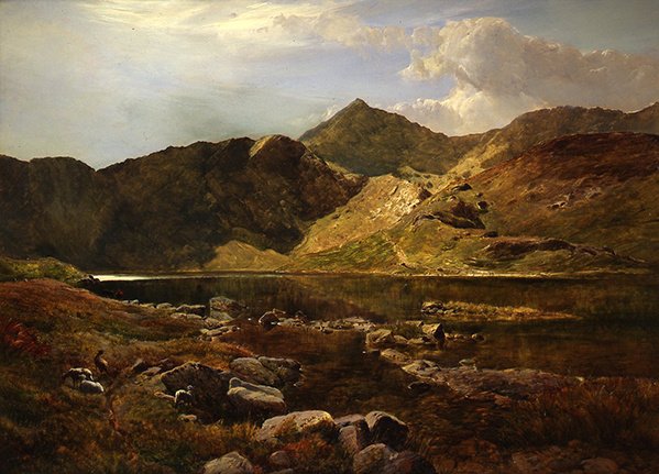 Cader İdris (tuval üzerine yağlı boya) by Sidney Richard Percy
