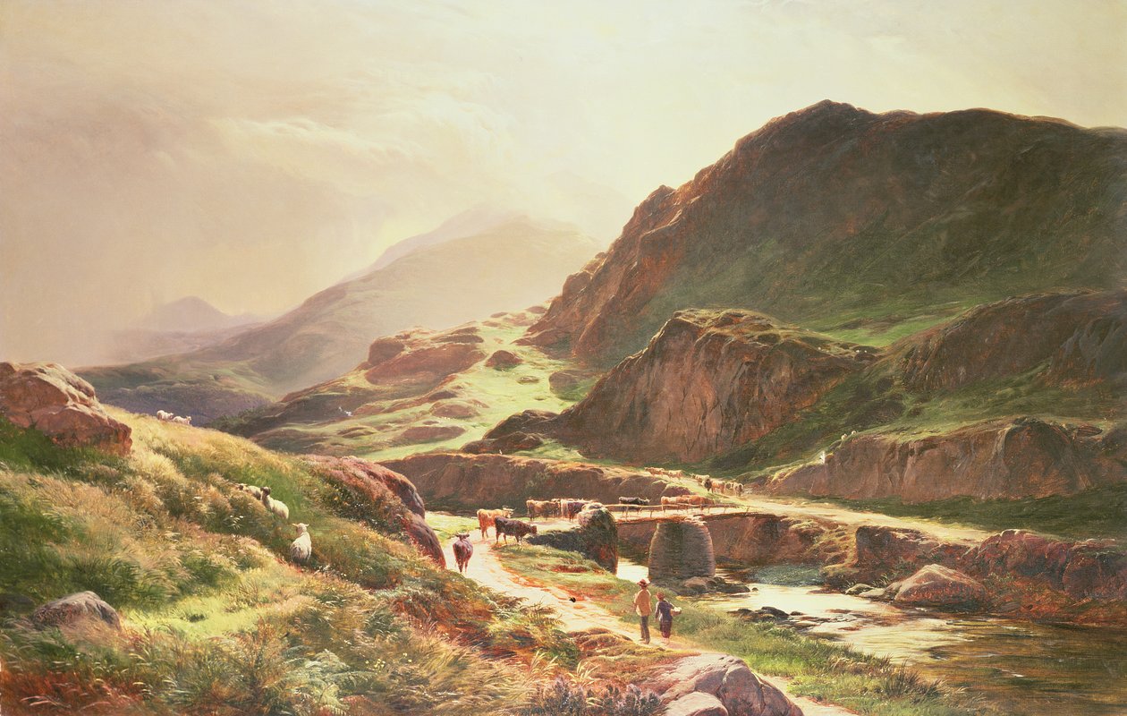 yayla sahnesi by Sidney Richard Percy