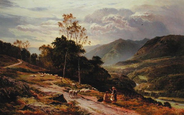 Küçük Langdale, Westmoreland by Sidney Richard Percy