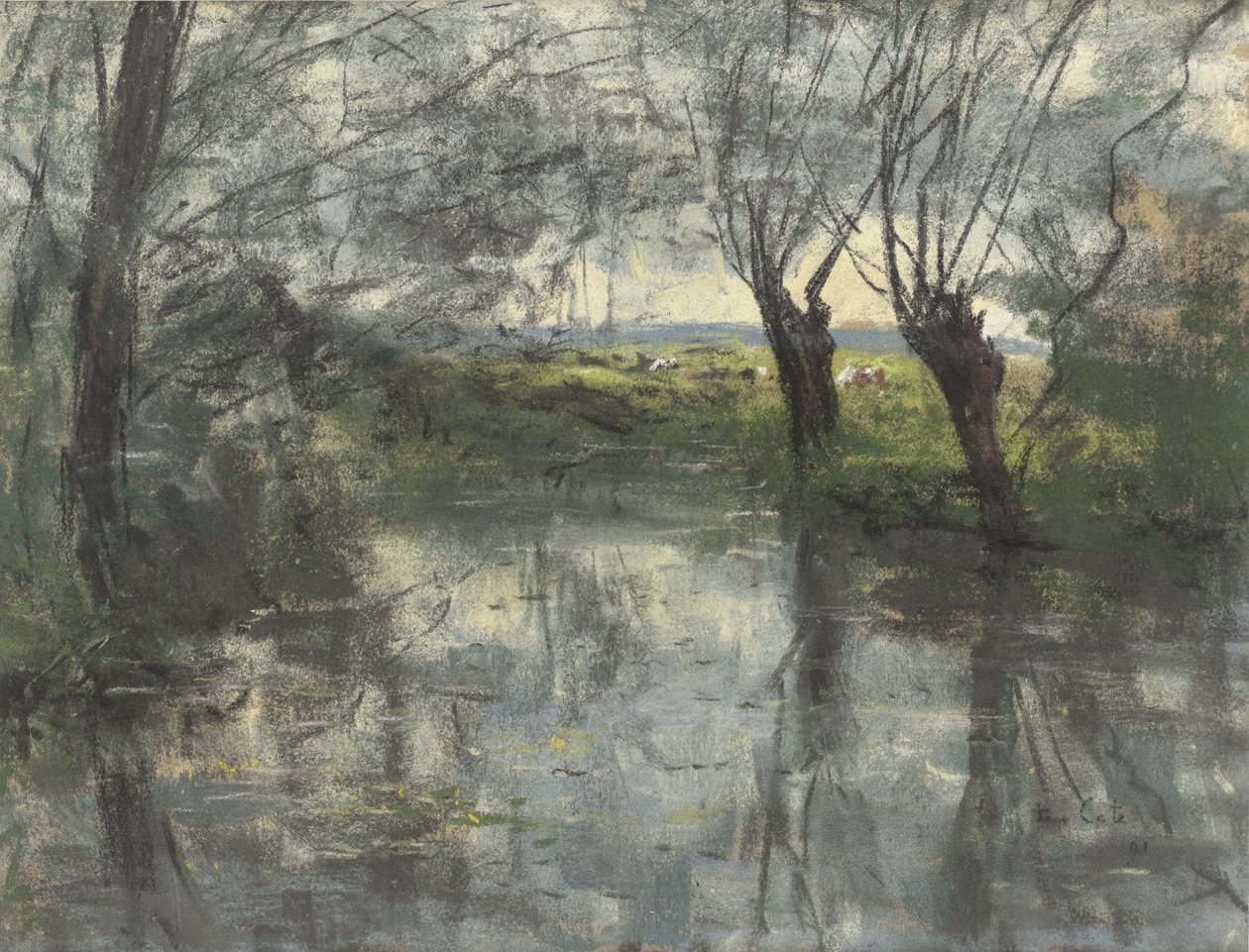 Bosvijver by Siebe Johannes ten Cate