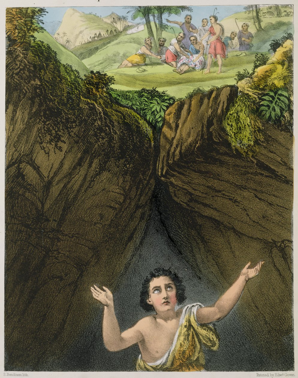Joseph, Kardeşleri tarafından, Edward Gover tarafından basılan bir İncil