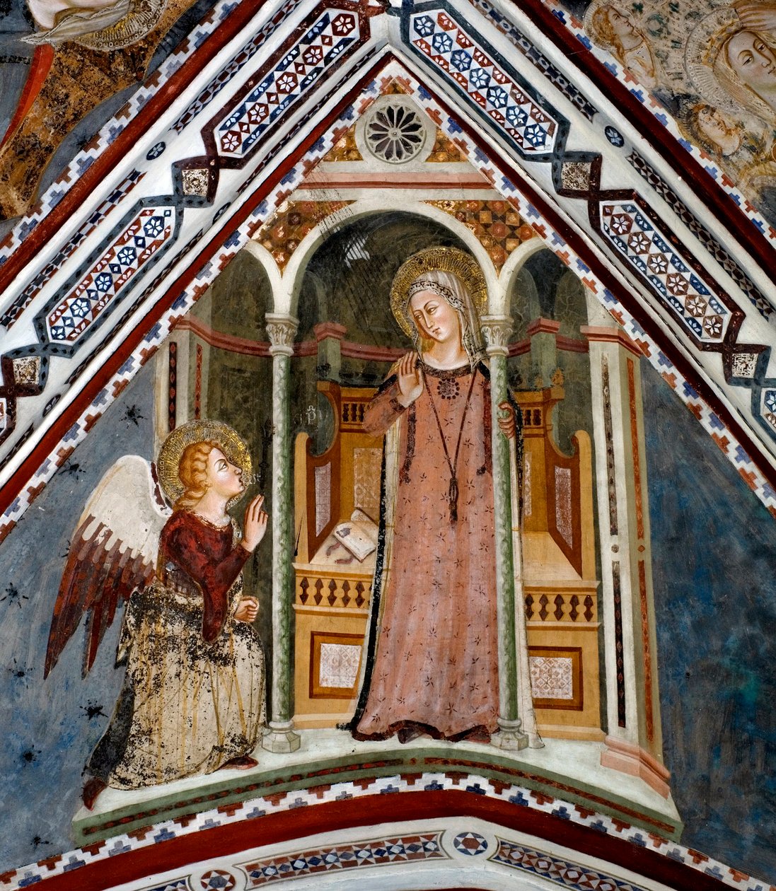 14. yüzyıla ait Siena okulu tarafından yapılan Meryem Ana Şapeli
