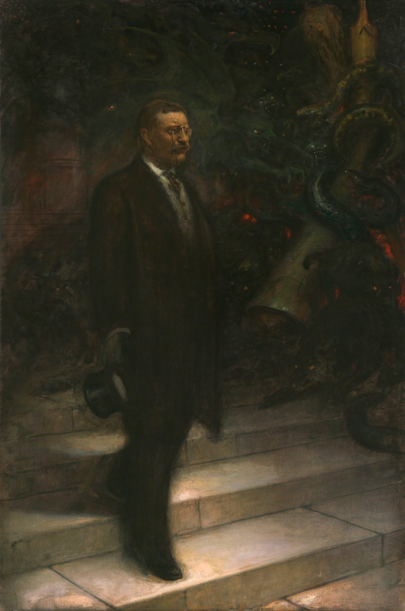 Theodore Roosevelt, c. 1908-1910. by Sigismund De Ivanowski