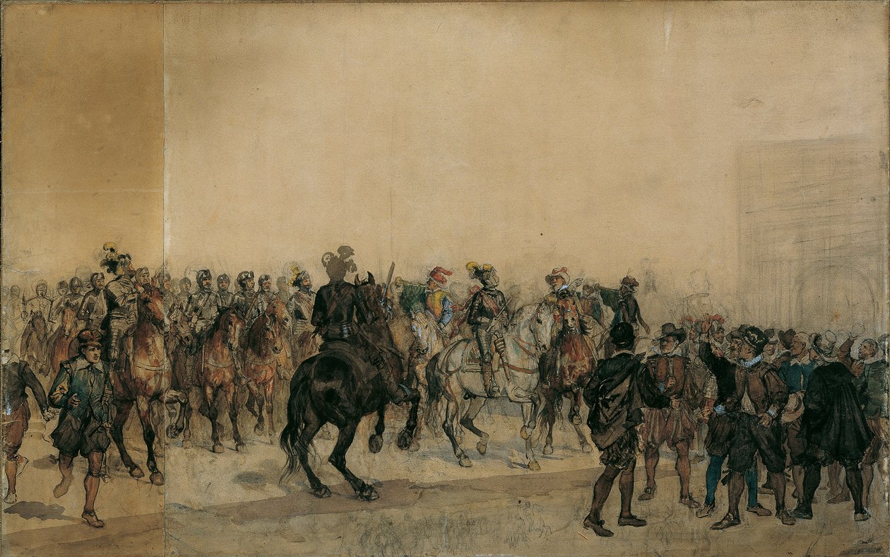 Zırhlı askerlerin, Dampierres Kontu Henri Duval